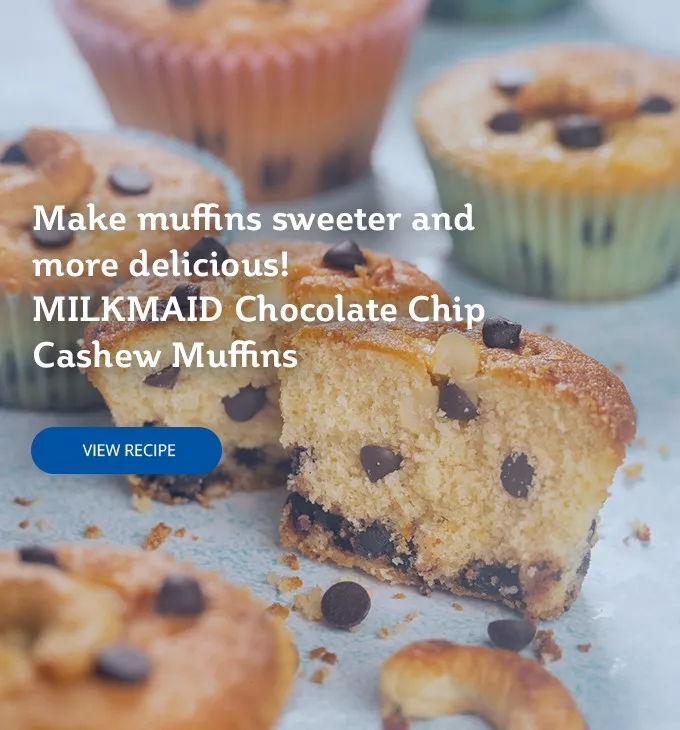 




chocolate chip cashew muffins Mobile banner


